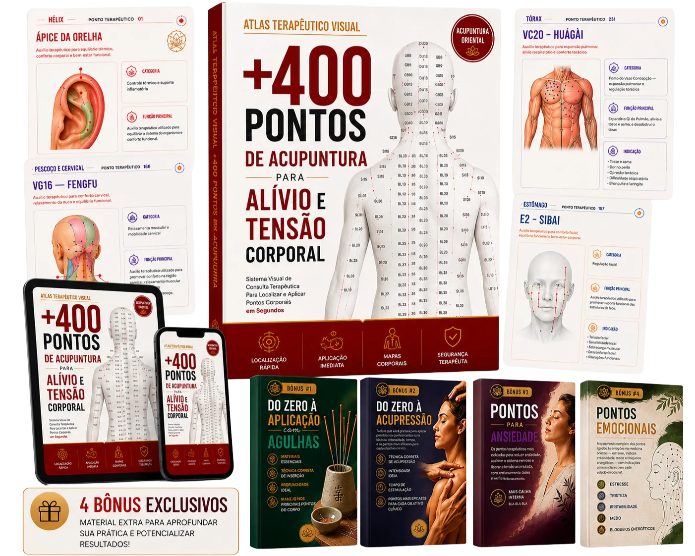 +400 Pontos de Acupuntura — Plano Completo
